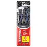 Zubná kefka Colgate ZIG ZAG charcoal 3 ks