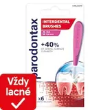 Parodontax medzizubné kefky veľkosť 0 6 ks