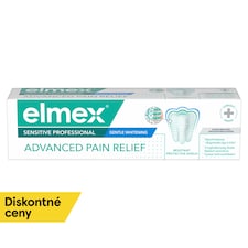 elmex® Sensitive Professional Advanced Pain Relief Gentle White zubná pasta na citlivé zuby 75 ml
