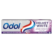 Odol Velvet White zubná pasta s fluoridom 75 ml