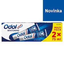 Odol Whitening zubná pasta s fluoridom 2 x 75 ml