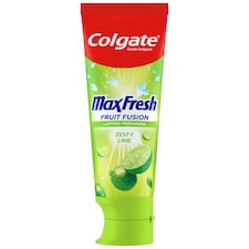 Colgate Max Fresh Fruit Fusion Zesty Lime ochutená zubná pasta 75ml