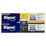 Signal White Now 3in1 White Boost + Hello Glow Zubná Pasta 2 x 75 ml