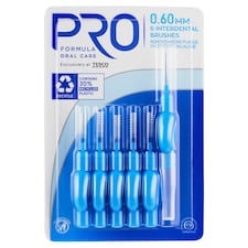Pro Formula Medzizubné kefky 0,60 mm 6 ks