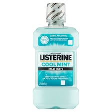 Listerine Cool Mint Mild Taste ústna voda 250 ml