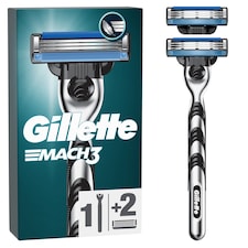 Gillette Mach3 Holiaci Strojček pre Mužov, 1 Gillette Holiaci Strojček s 3 Čepieľkami