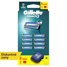 Gillette Mach3 Náhradné Holiace Hlavice pre Mužov, Gillette Náhradné Holiace Hlavice s 3 Čepieľkami