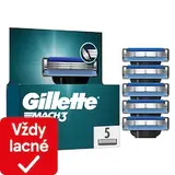 Gillette Mach3 Náhradné Holiace Hlavice pre Mužov, Gillette Náhradné Holiace Hlavice s 3 Čepieľkami