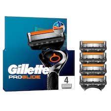 Gillette ProGlide Náhradné Holiace Hlavice pre Mužov, 5 Čepieľok a Zarovnávajúca Čepieľka