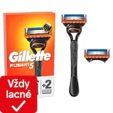 Gillette Fusion5 Holiaci Strojček pre Mužov, Strojček s 5 Čepieľkami, Zarovnávajúca Čepieľka