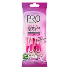 Pro Formula Jednorázové holiace strojčeky pre ženy 4 ks