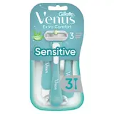Gillette Venus Extra Comfort Sensitive Jednorazové Holiace Strojčeky, Balenie 3 ks