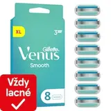 Gillette Venus  Smooth Dámske Holiace Hlavice, 8 ks Náhradných Hlavíc