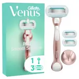 Gillette Venus Pro Smooth Sensitive Dámsky Holiaci Strojček, Citlivá Pokožka, Náhradné Hlavice