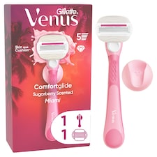 Gillette Venus ComfortGlide Miami s vôňou Sugarberry holiaci strojček pre dámy náhradná hlavica