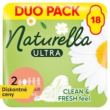 Naturella Ultra vložky s krídelkami Normal Plus – veľkosť 2 18 ks