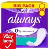 Always Daily Fresh Normal, 0 % parfumov a farbív 60 ks