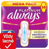 Always Platinum Hygienické Vložky Super Extra (Veľkosť 3) 36 Vložiek