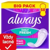 Always Daily Fresh Normal, So sviežou vôňou 58 ks