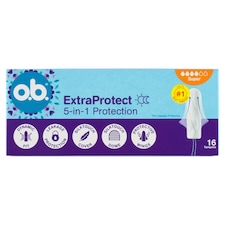 O.B. ExtraProtect Super tampóny 16 ks