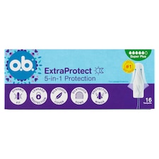 O.B. ExtraProtect Super Plus tampóny 16 ks
