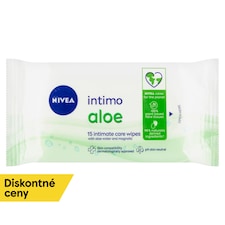 Nivea Intimo Aloe Obrúsky pre intímnu hygienu 15 ks