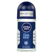 Nivea Men Cool Kick Guľôčkový antiperspirant 50 ml