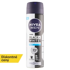 Nivea Men Black & White Invisible Fresh Sprej antiperspirant 150 ml