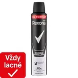 Rexona Men Invisible Black&White Antiperspirant sprej 200 ml