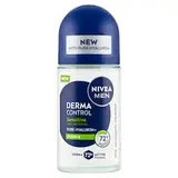 Nivea Men Derma Control Sensitive Guľôčkový antiperspirant 50 ml