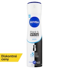Nivea Black & White Invisible Pure Sprej antiperspirant 150 ml