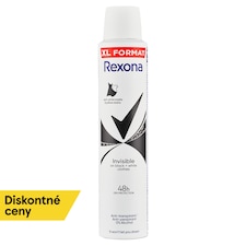 Rexona Invisible Black&White Antiperspirant sprej 200 ml