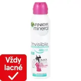 GARNIER MINERAL QUICK DRY Invisible BLACK WHITE COLORS 48 h FRESH ALOE, antiperspirant v spreji