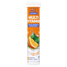 Maxi Vita Exclusive Multivitamin s príchuťou pomaranča a mandarínky 20 šumivých tabliet 80 g