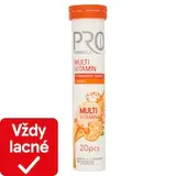 Pro Formula Šumivé tablety s vitamínmi s pomarančovou príchuťou 20 tabliet 80 g