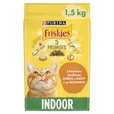 Friskies Sterilised granule pre mačky losos, tuniak 1,5 kg