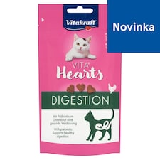 Vitakraft Vita Hearts Digestion doplnkové krmivo pre mačky 40 g