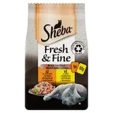 Sheba Fresh & Fine Kompletné mokré krmivo pre dospelé mačky 6 x 50 g (300 g)