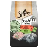 Sheba Fresh Cuisine kompletné mokré krmivo pre dospelé mačky 6 x 50 g (300 g)
