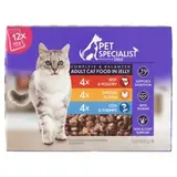 Pet Specialist Kompletné krmivo pre dospelé mačky v želé 12 x 100 g (100 g)