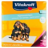 Vitakraft Hygienické podložky pre šteňatá 60 x 60 cm 15 ks