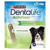 Dentalife Activfresh Medium maškrty pre psov 115 g