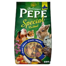 Pepe Koktajl špeciálne doplnkové krmivo pre všetky hlodavce 500 g