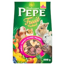 Pepe Delicious koktajl ovocný doplnkové krmivo pre hlodavce 500 g
