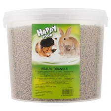 Happy Food Kompletné granulované krmivo pre králiky 3,5 kg