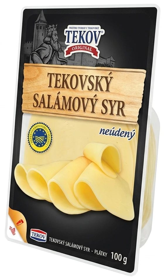 Tekov Tekovský salámový syr plátky