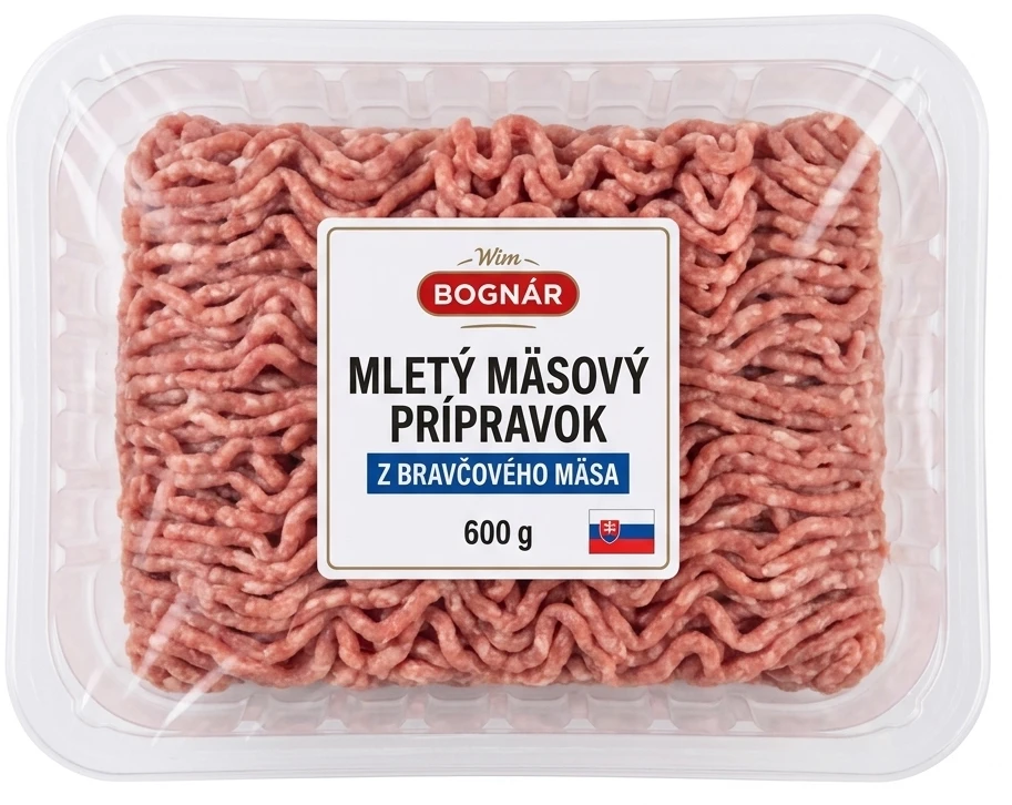 Bognár mletý mäsový prípravok z bravčového mäsa