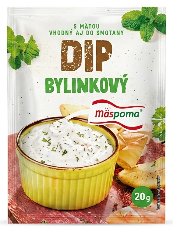Mäspoma dip bylinkový