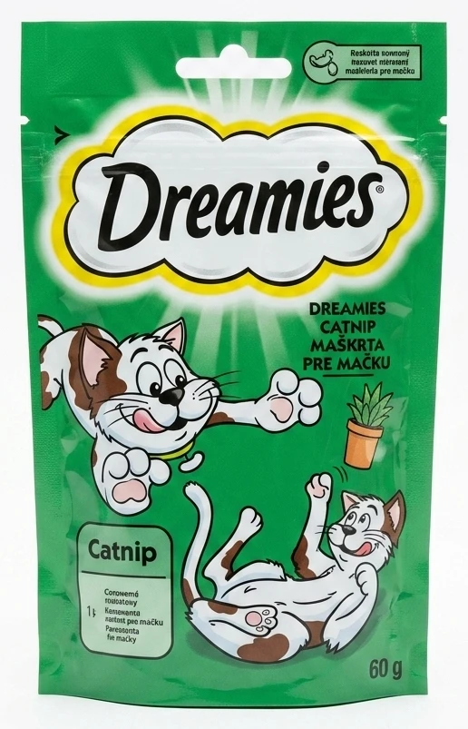 Dreamies Catnip Maškrta pre mačku