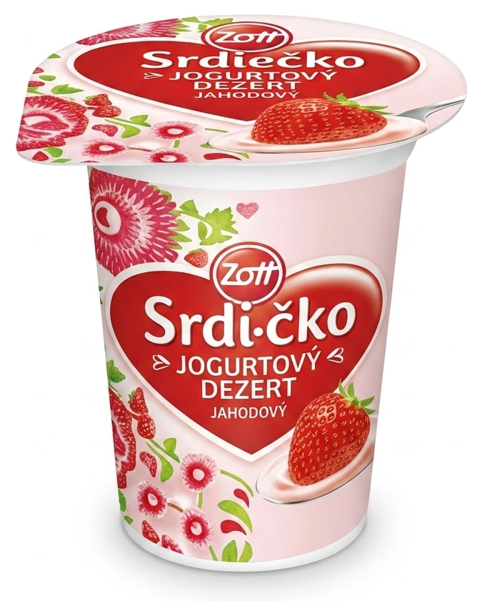 Zott Srdiečko jogurtový dezert ochutený